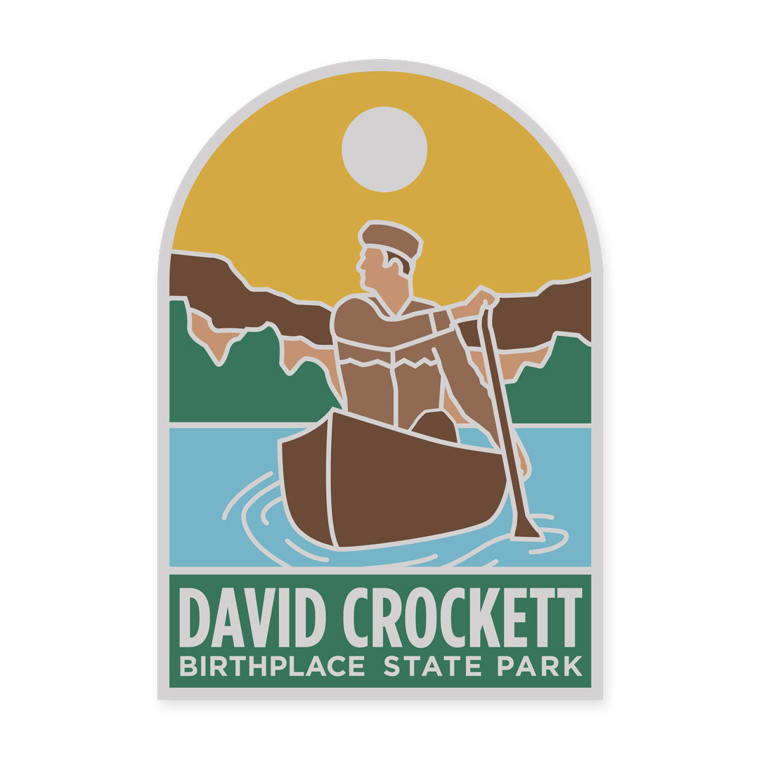 TNSP - David Crockett Birthplace State Park Sticker