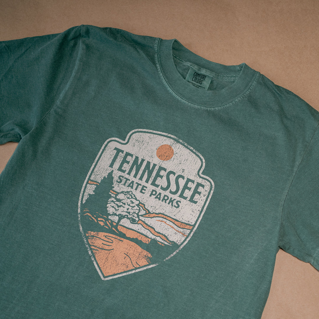 TNSP - Distressed Crest Tee