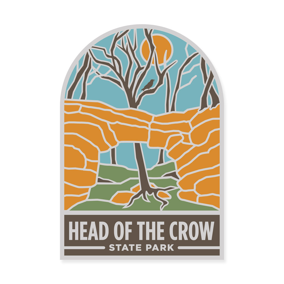 TNSP - Head Of The Crow Sticker