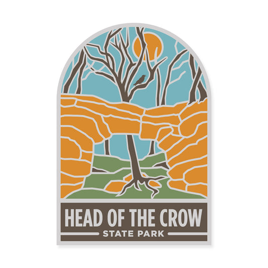 TNSP - Head Of The Crow Sticker