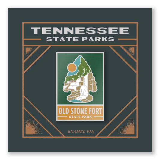 TNSP - Old Stone Fort Enamel Pin