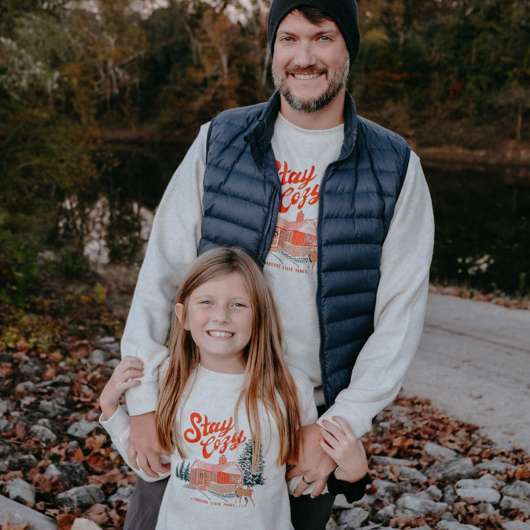 TNSP - Stay Cozy Youth Crewneck Sweatshirt