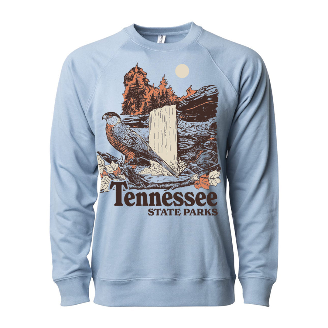 TNSP - Cooper's Hawk Falls - Lightweight Crewneck Sweatshirt