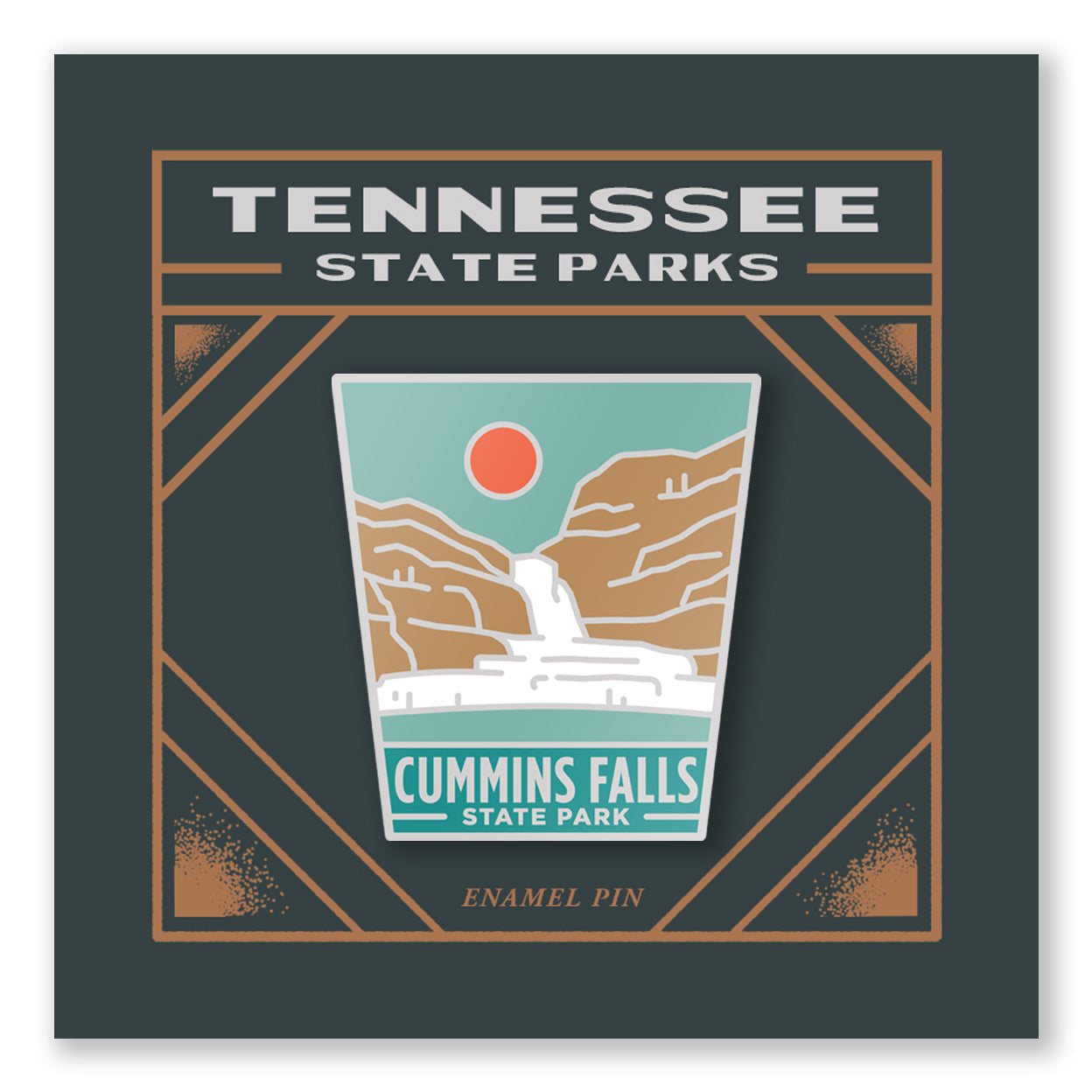 TNSP - Cummins Falls Enamel Pin
