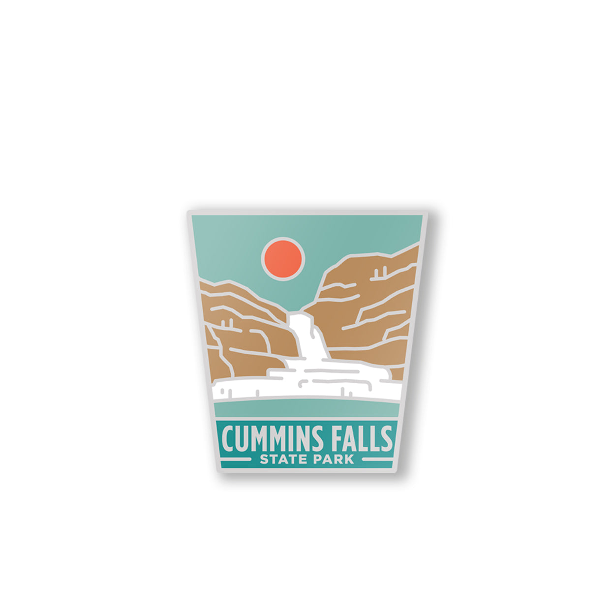 TNSP - Cummins Falls Enamel Pin