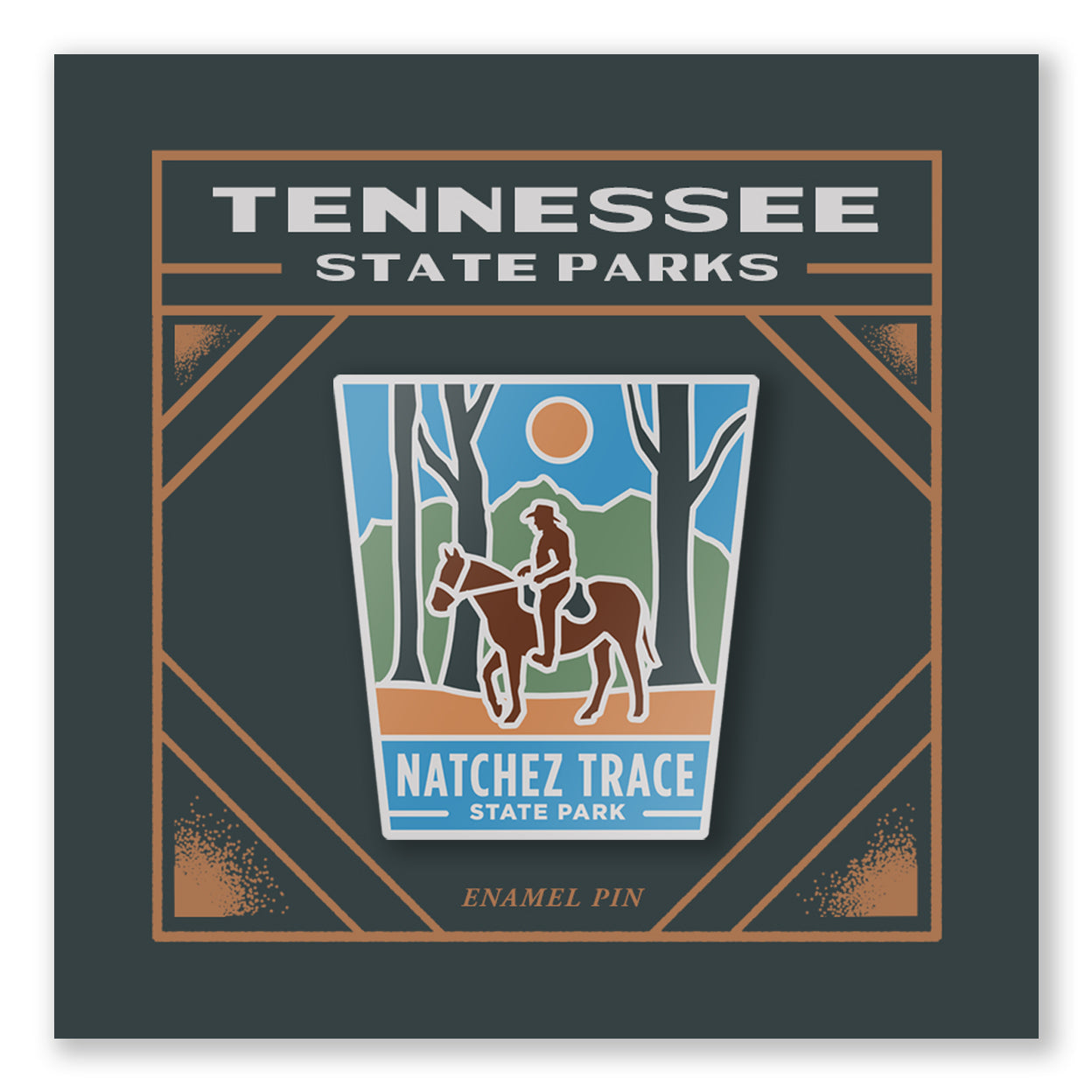 TNSP - Natchez Trace Enamel Pin