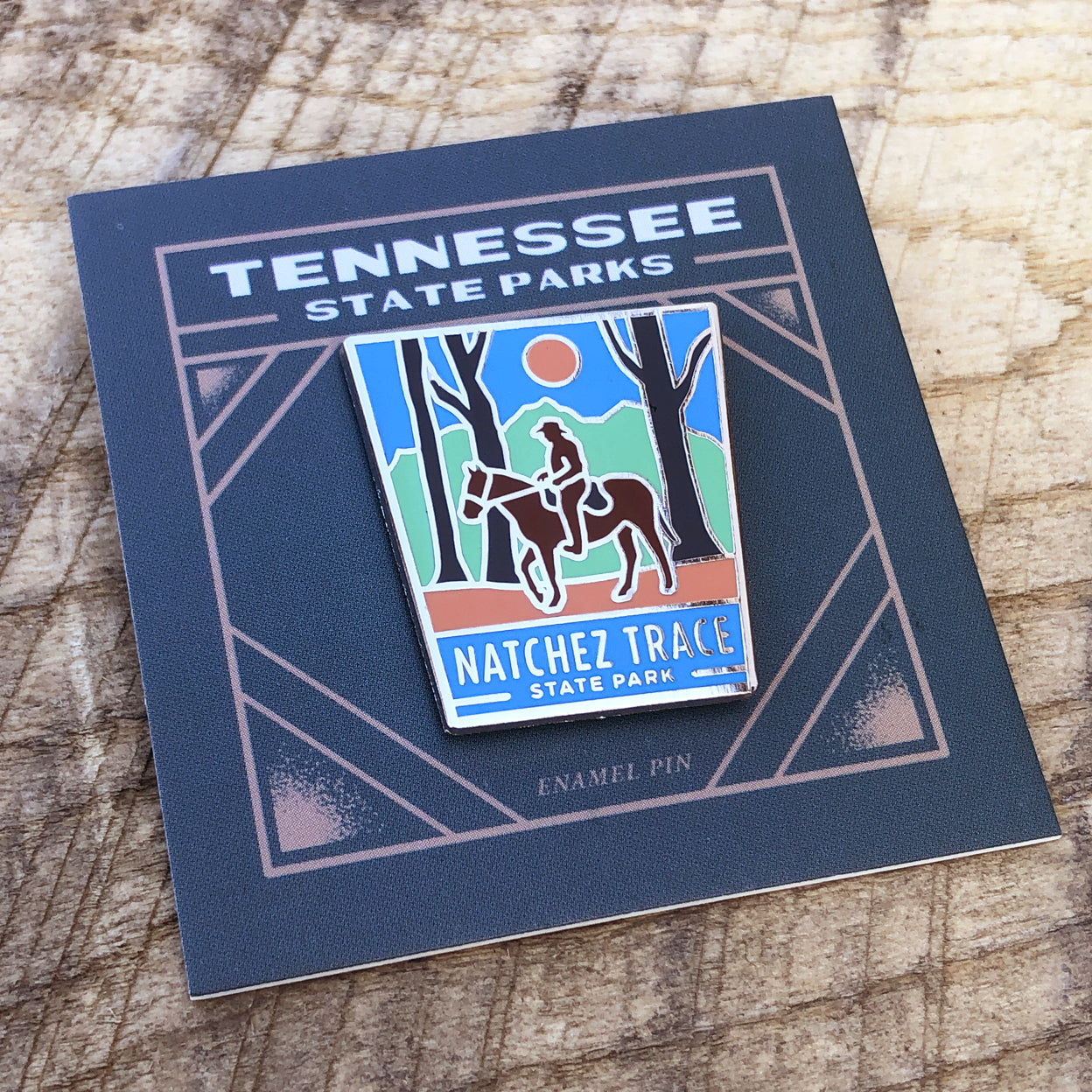 TNSP - Natchez Trace Enamel Pin