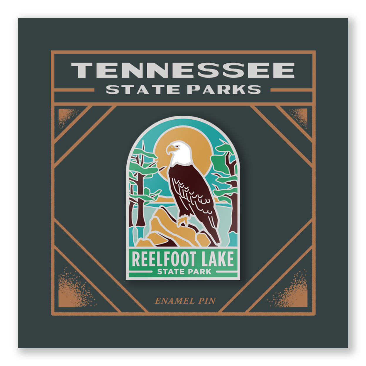 TNSP - Reelfoot Lake Enamel Pin