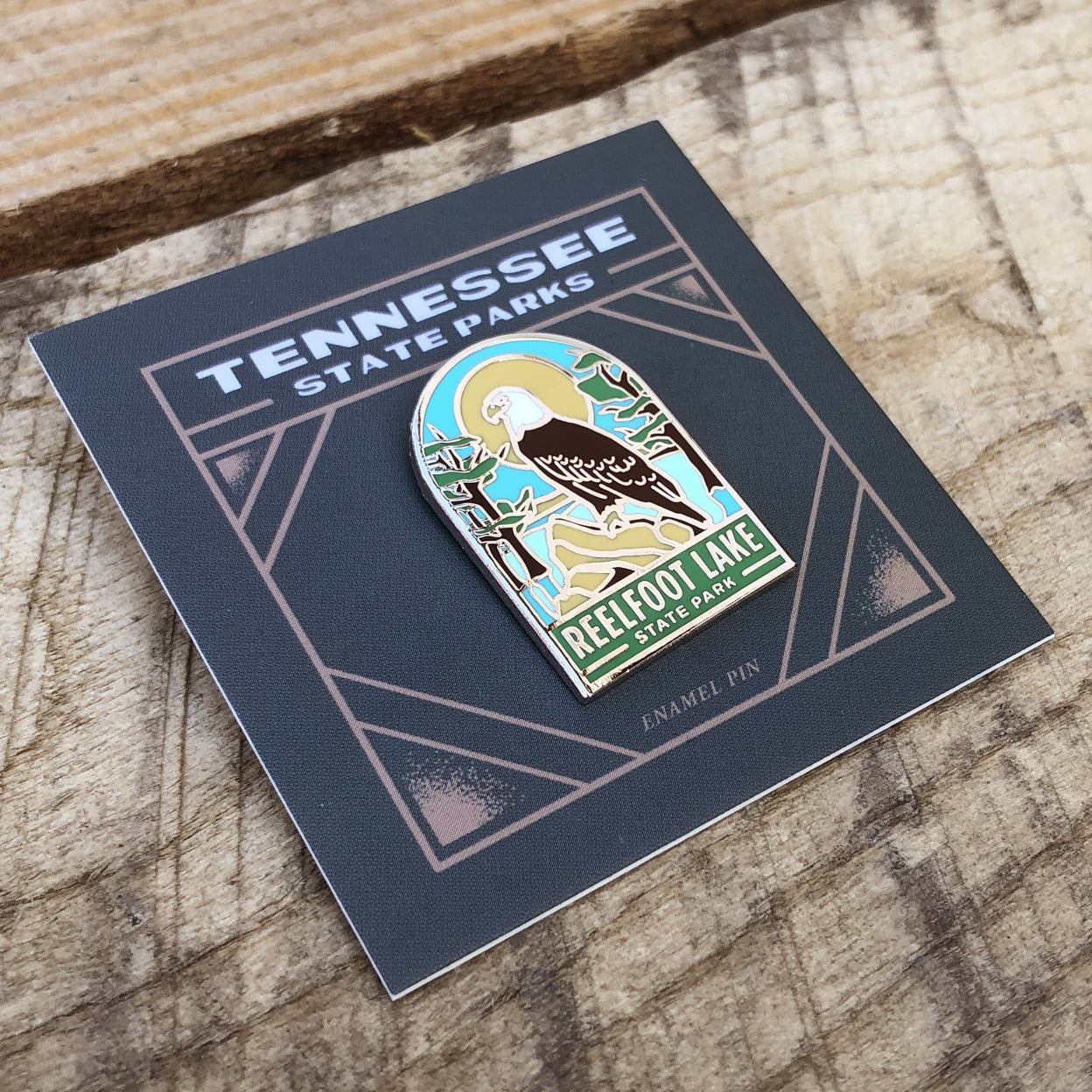 TNSP - Reelfoot Lake Enamel Pin