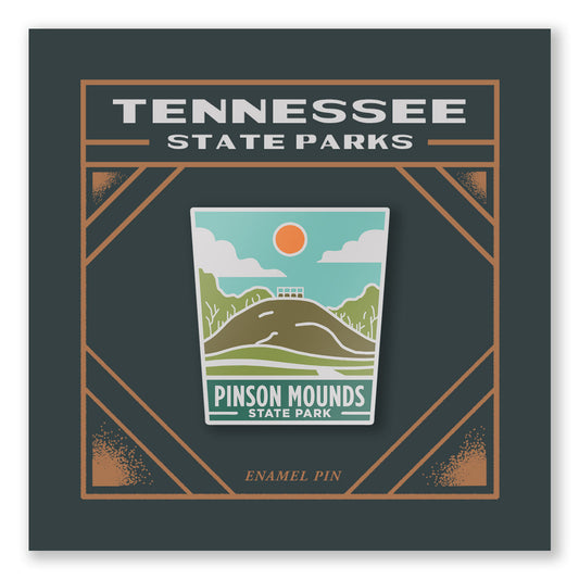 TNSP - Pinson Mounds Enamel Pin