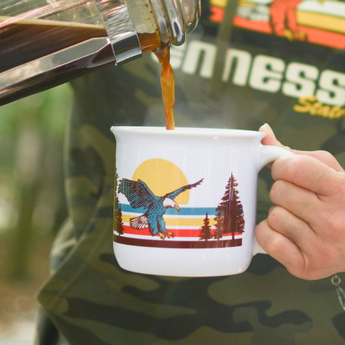 TNSP - Vintage Eagle Ceramic Mug