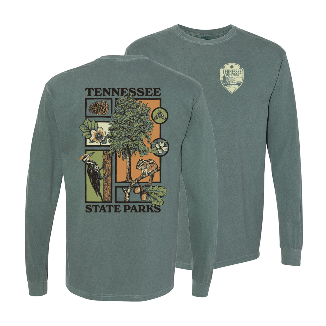 TNSP - Block Forest - Long Sleeve Tee
