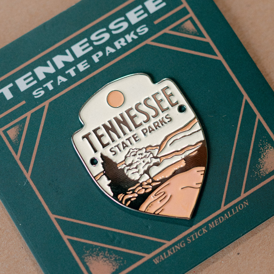 TNSP - Crest Logo Walking Stick Medallion
