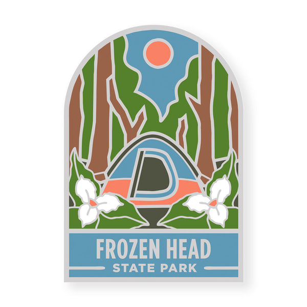 TNSP - Frozen Head Sticker – Tennessee State Parks Online Gift Shop