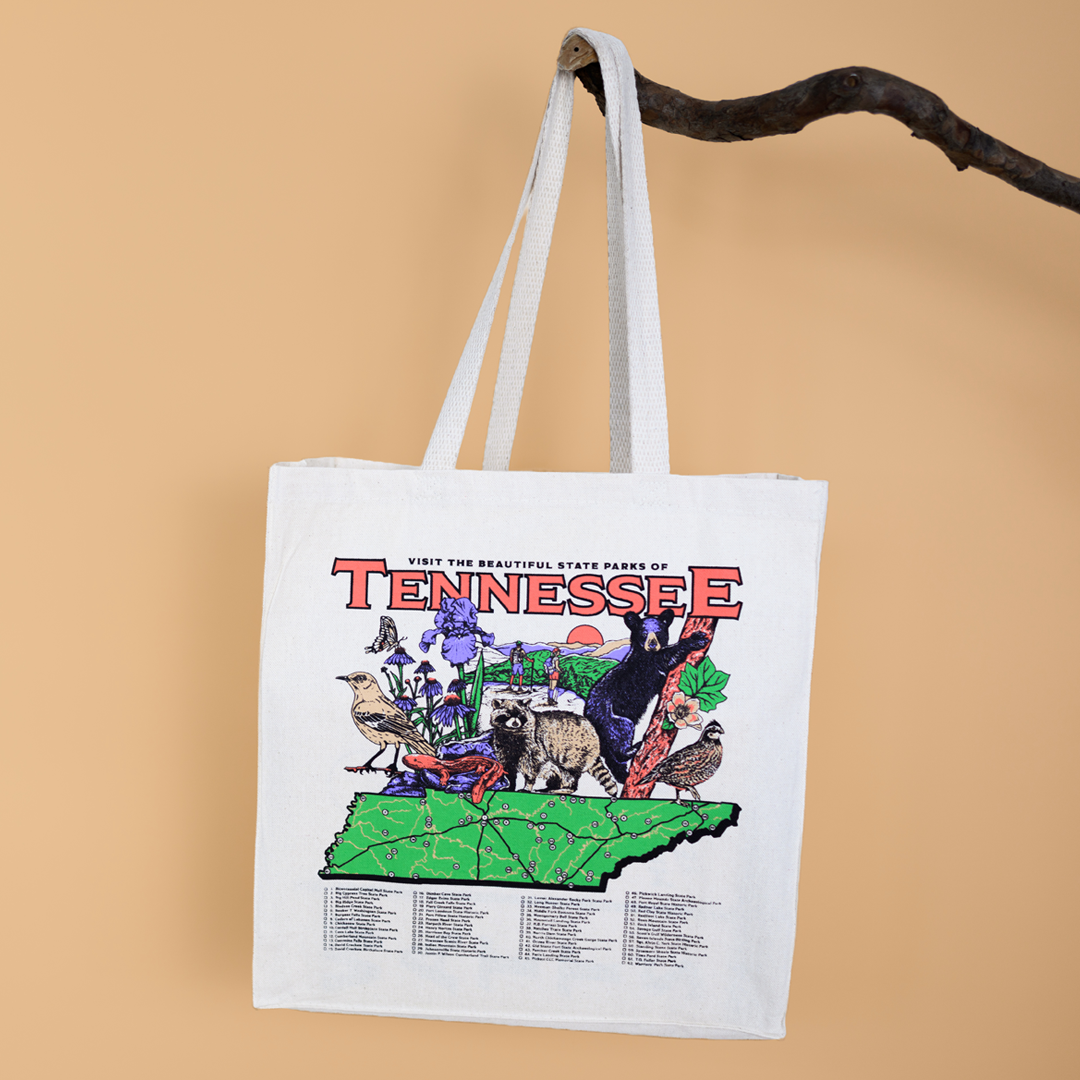 TNSP - 62 Parks Map Tote
