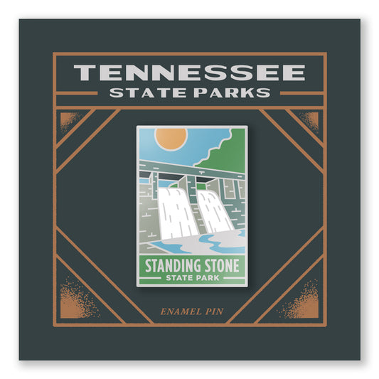 TNSP - Standing Stone State Park Enamel Pin