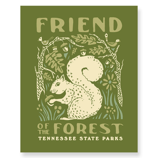 TNSP - Friend of the Forest Poster - 16x20