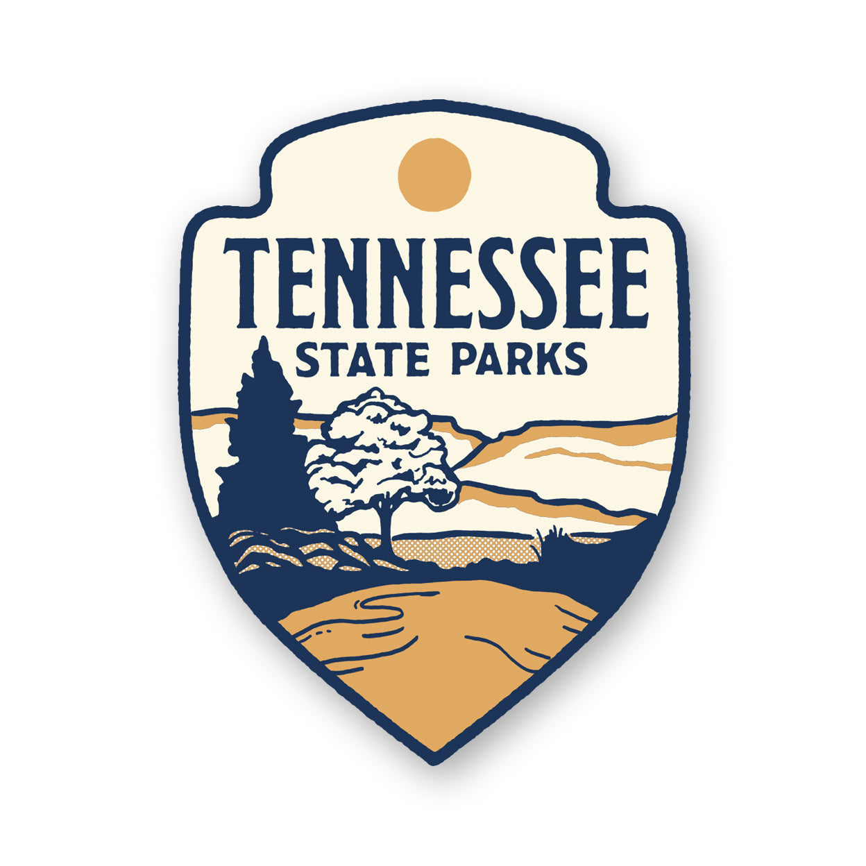 TNSP - Crest Logo Sticker – Tennessee State Parks Online Gift Shop