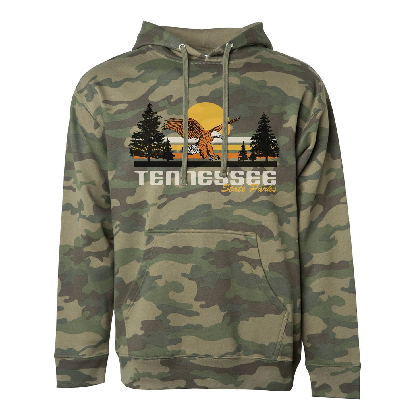 TNSP - Camo Eagle Hoodie