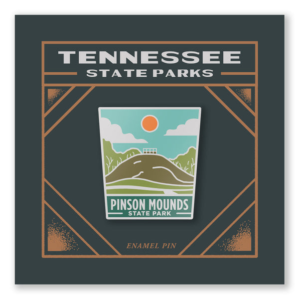 TNSP - Pinson Mounds Enamel Pin – Tennessee State Parks Online Gift Shop