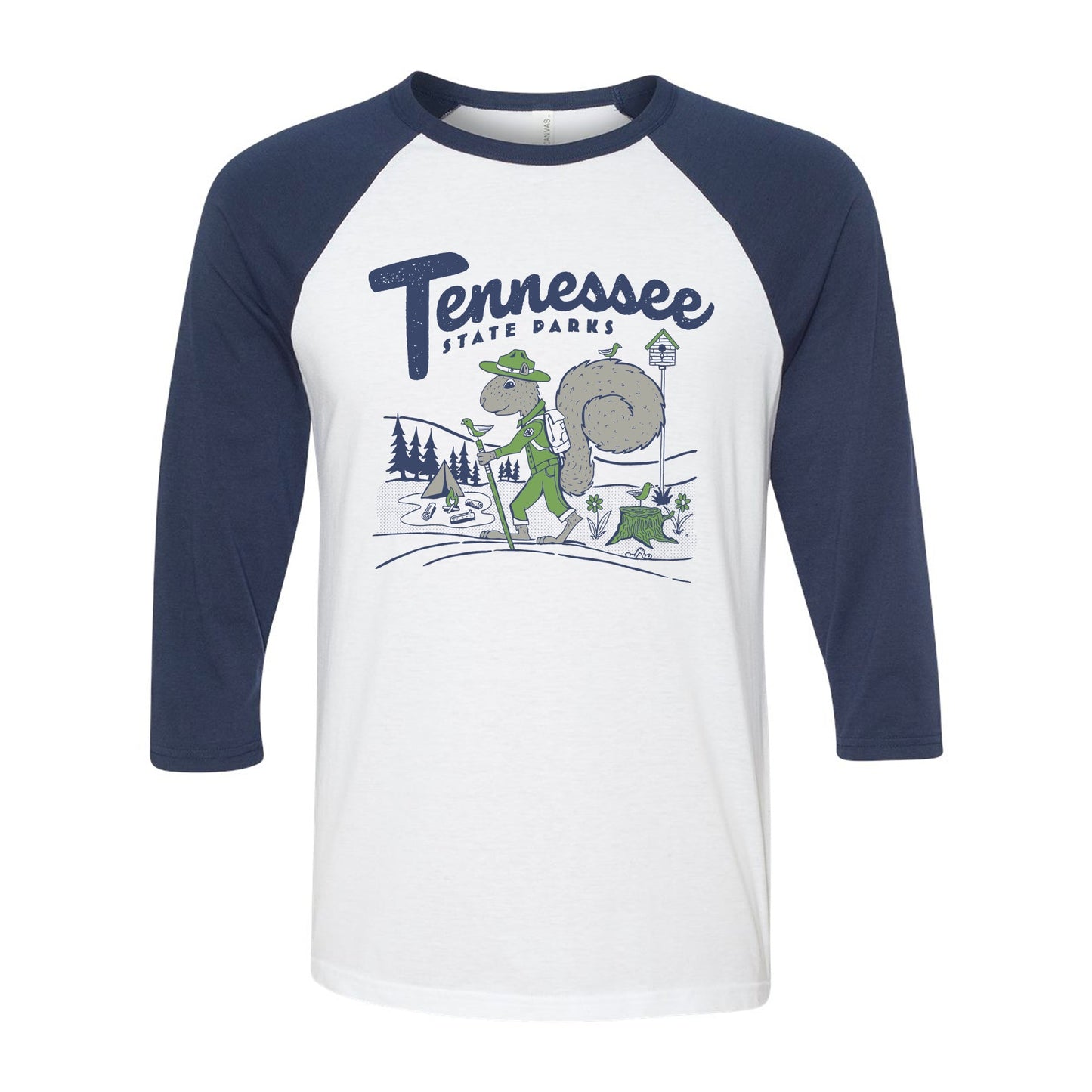 TNSP - Ranger Squirrel - Raglan 3/4 Sleeve