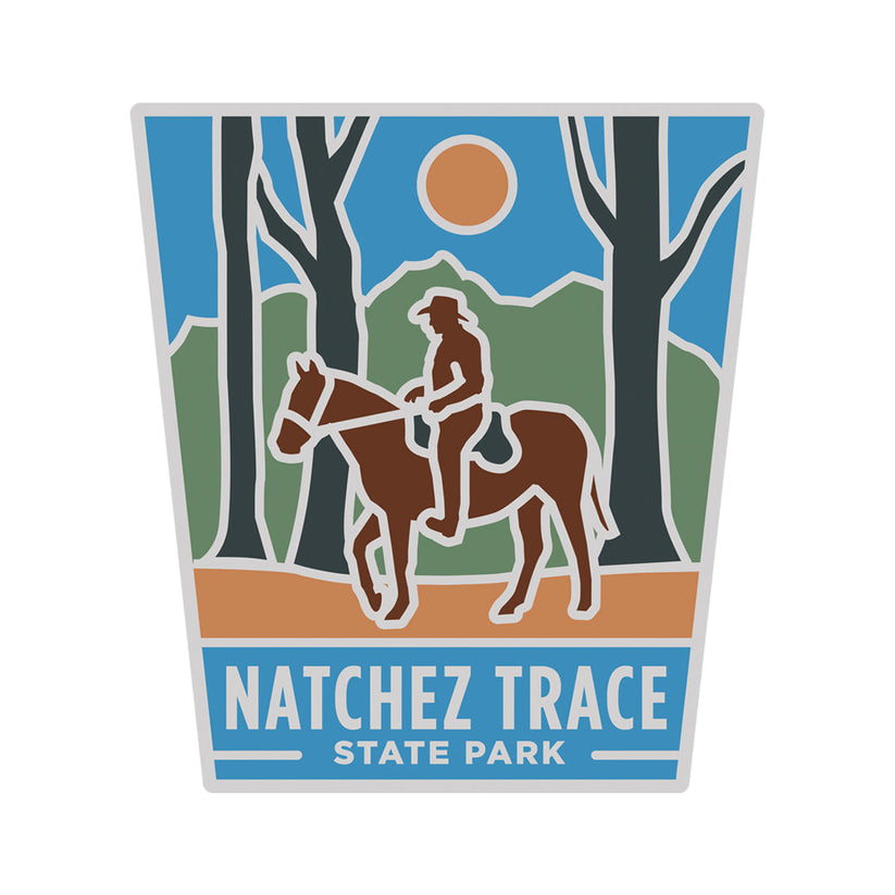 Trace Part Sticker TNSP - Natchez Trace Sticker – Tennessee State Parks Online Gift Shop