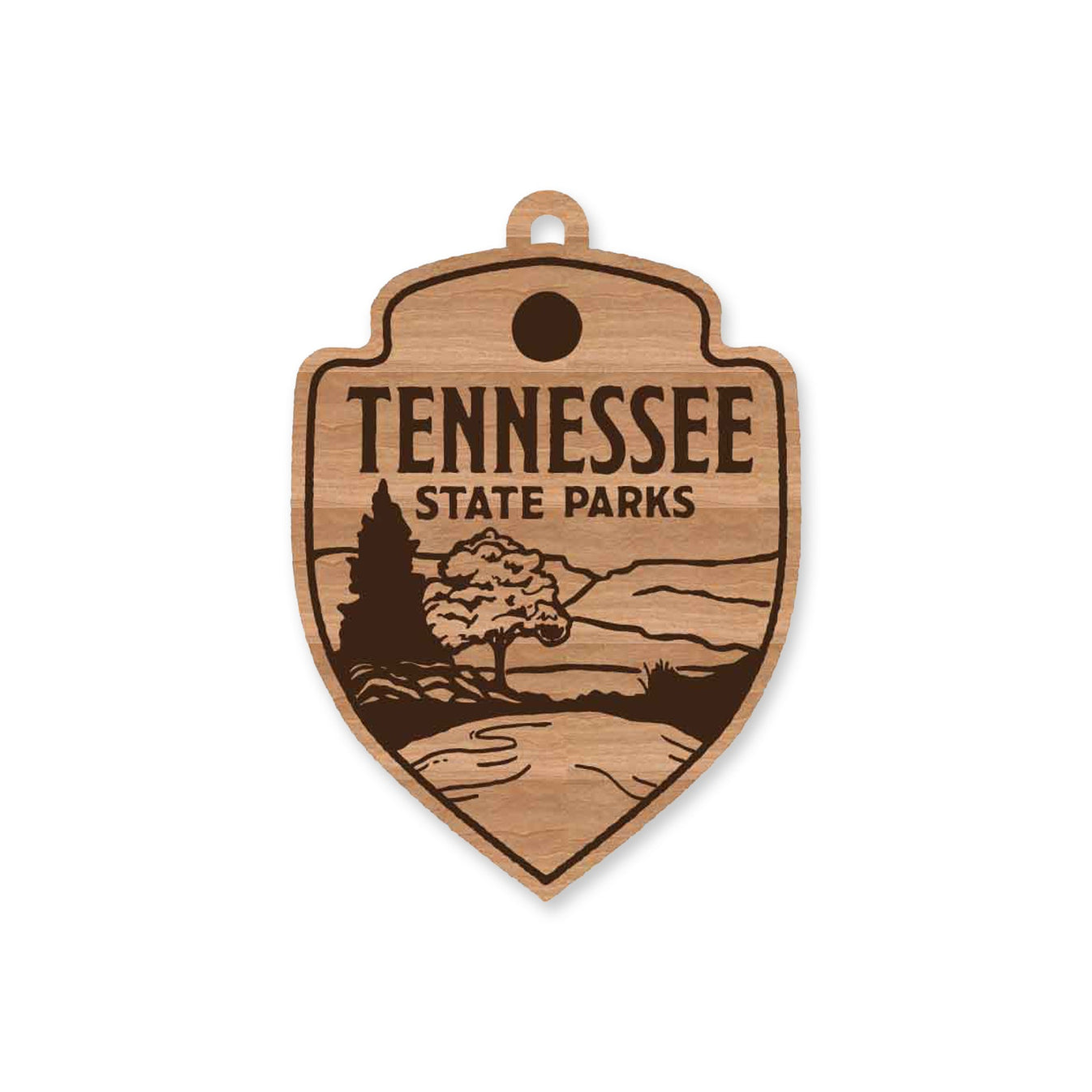 TNSP Crest Logo Ornament Tennessee State Parks Online Gift Shop