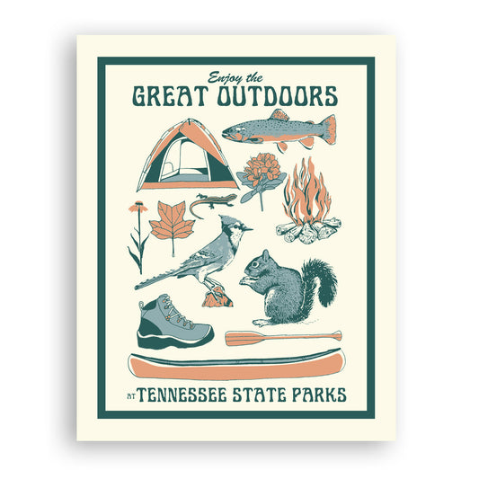 TNSP - The Great Outdoors - 11x14 print