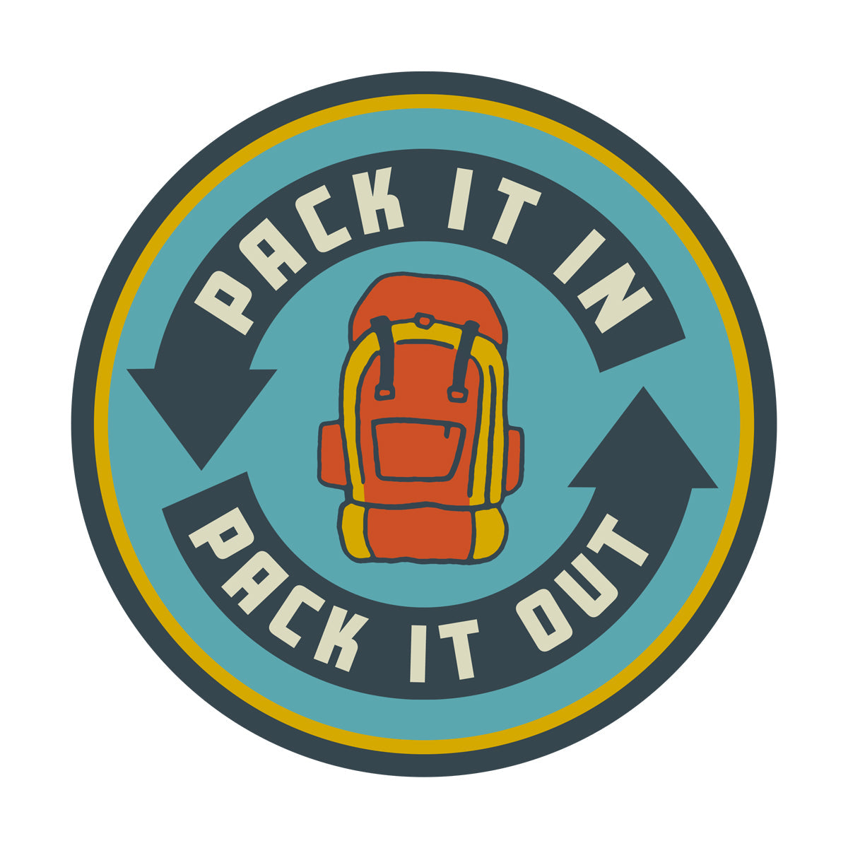TNSP - Pack It In, Pack It Out Patch