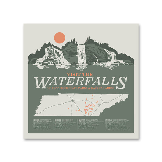 TNSP - Waterfalls Print
